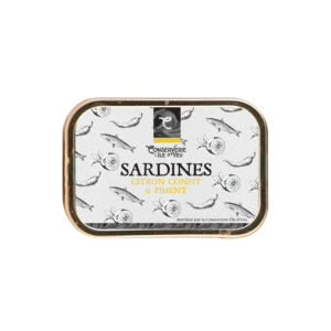 Sardines au citron confit et au piment (115g)