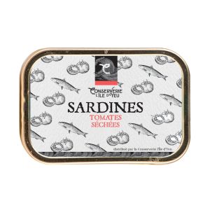 Image montrant une boite de sardines aux tomates séchées - 115g