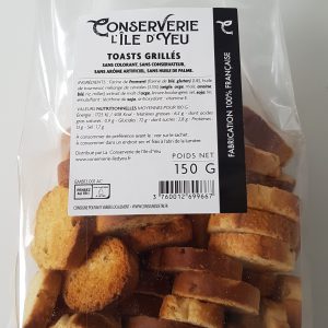 Image montrant les toasts grillés