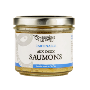 Image montrant le tartinable deux saumons 100g