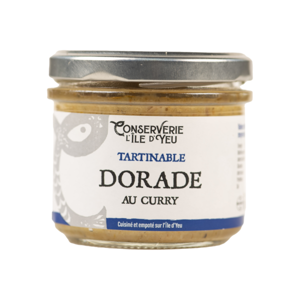 Image montrant le tartinable dorade au curry 100g