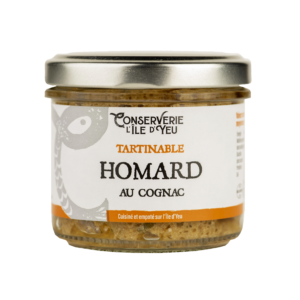 image montrant le tartinable de homard au cognac 100g