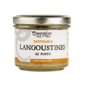 Image montrant le tartinable langoustines au porto 100g