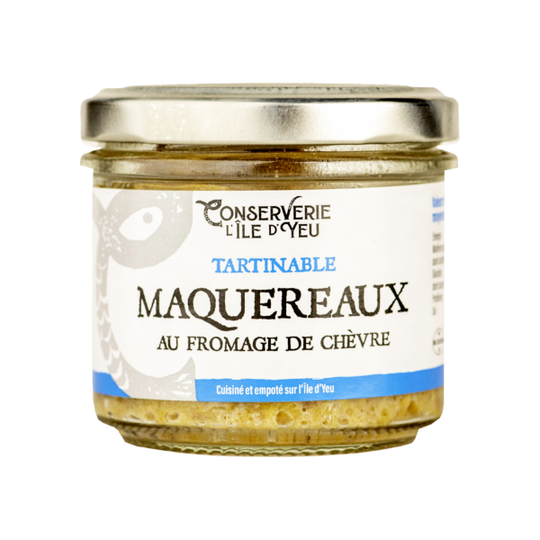 Image montrant le tartinable maquereaux au chèvre 100g