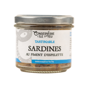 image montrant le tartinable sardine piment d'Espelette 100g