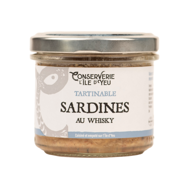 Image montrant le tartinable sardines au whisky 100g