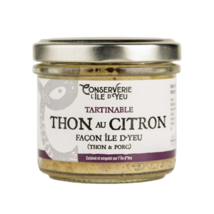Image montrant le tartinable de thon au citron 100g
