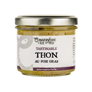 Image montrant le tartinable thon au foie gras 100g