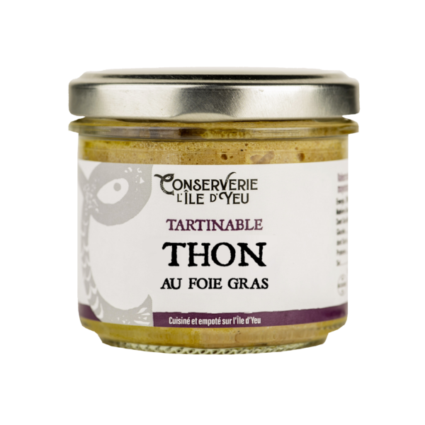 Image montrant le tartinable thon au foie gras 100g