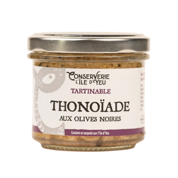 Image montrant le tartinable thonoïade aux olives 100g