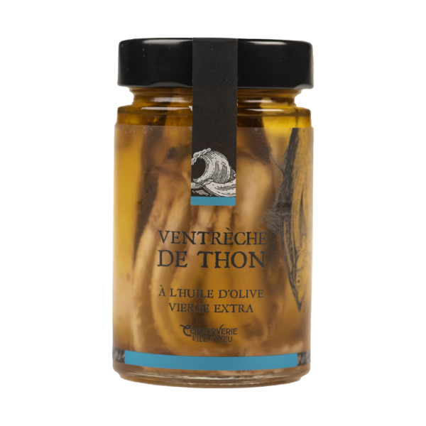 Image montrant la ventrèche à l'huile d'olive 190g de la gamme prestygyeuse