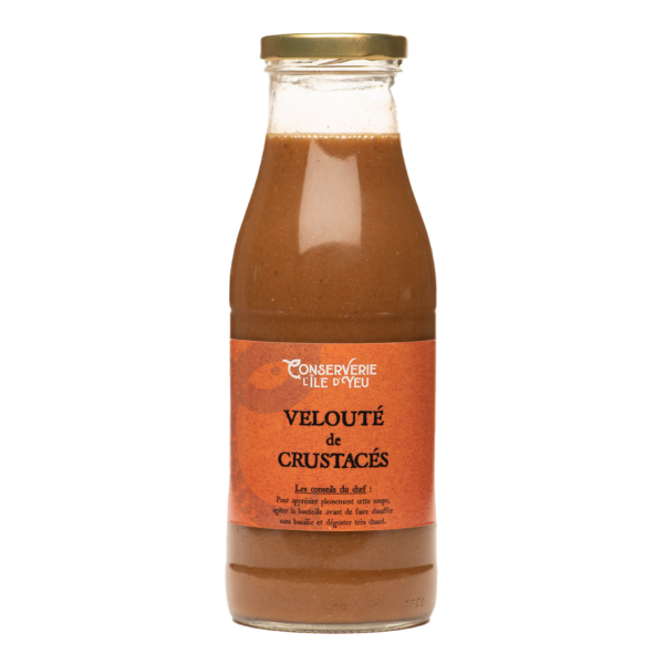 Image représentant une bouteille de velouté de crustacés riches en saveurs (24%)