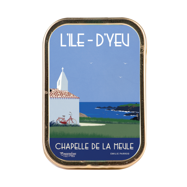 Image montrant une boite de sardines millésimées - visuel Port de la meule (Ile d'Yeu) - 115g