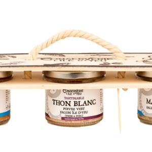 Image montrant le trio bois de tartinables 3*100g