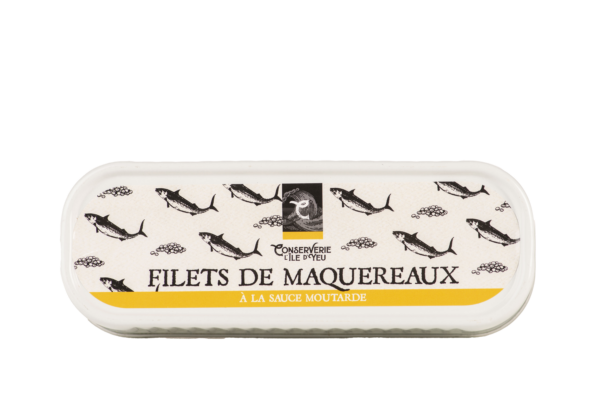 Image montrant les filets de maquereaux à la moutarde - 175g