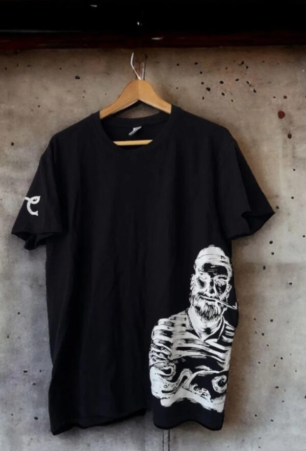 T-Shirt Marin Noir Conserverie Yeu (S à 2XL)